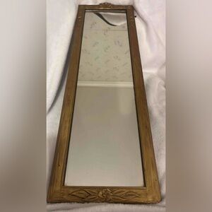 Elegant Gold Framed Wall Mirror